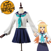 【In Stock】Anime My Deer Friend Nokotan Cosplay Noko Shikanoko Costume Torako Koshi / Xs Costumes